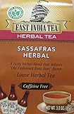 East India Tea - Sassafras Herbal Tea - 3 Oz Loose Tea - Old Fashioned Root Beer Flavor