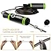 Gritin Jump Rope, Speed Skipping Rope with Soft Memory Foam Handle and Tangle-Free Adjustable Rope & Rapid Ball Bearings for Fitness Workouts Fat Burning Exercises and Boxing