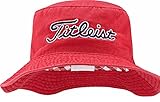 Titleist Needle Point Bucket Hat 2016 (Small/Medium, Red)