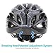 Easecamp Cycling Bike Helmet with Detachable Magnetic Visor Goggles Shield (Black)