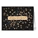 Note Card Café Year's Greeting Cards Bulk with Envelopes (24 Pack) Unique Glitzy Year Holiday Design | Ivory Envelopes Included | Blank Note Card, Glossy Cover