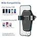 Wireless Charger Car Mount, SonRu Fast Qi Wireless Charging & Air Vent Phone Holder for iPhone X iPhone 8+ iPhone 8, Samsung Galaxy S8 S8 Plus Note 8 S7 Edge S6 Edge Plus