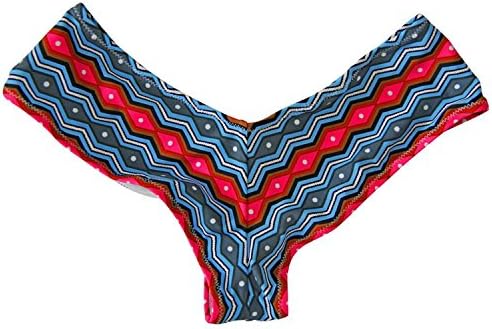 Kongsta S - 3XL V Shape Sexy Female Swimwear Women Swim Brief Brazilian Bikini Bottom Scrunch Butt Tanga Panties Underwear Red Eyes M