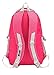 JiaYou Kid Child Girl Multipurpose Dot Backpack School Bag(Rose,Large)