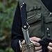 KIZER Knives Pocket Knife with Clip Black G10 Handles Material Flipper Knife EDC Folding Knife, Matt Cucchiara Bad Dog V3463A1