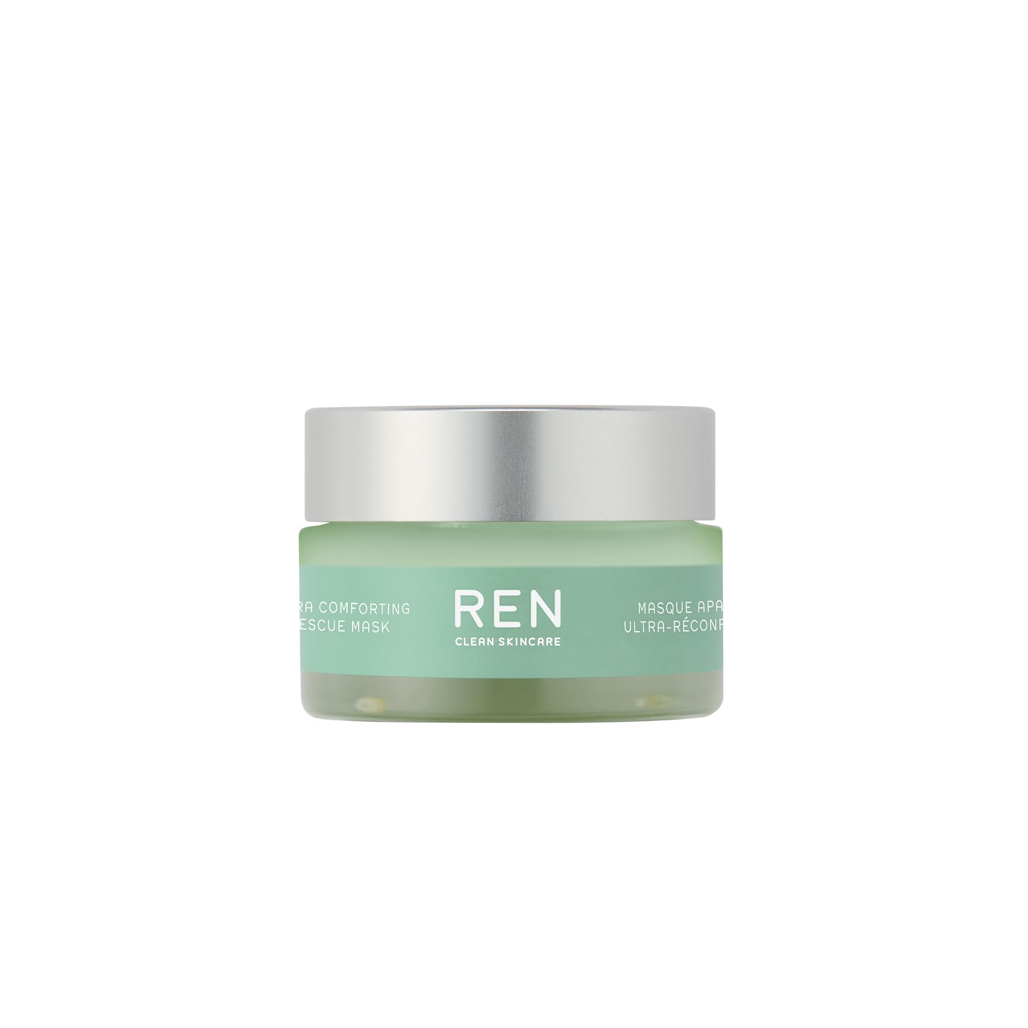 REN Evercalm Ultra Comforting Rescue Face Mask, 50ml – Hydrating and Soothing Mask for Sensitive Skin, Redness Relief with Arnica and White Mushroom Extract, Clinically Proven to Calm Irritation