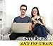 Cyxus Blue Light Filter Computer Glasses (Transparent Lens), Anti Eye Fatigue Better Sleep Unisex Eyewear (Black)