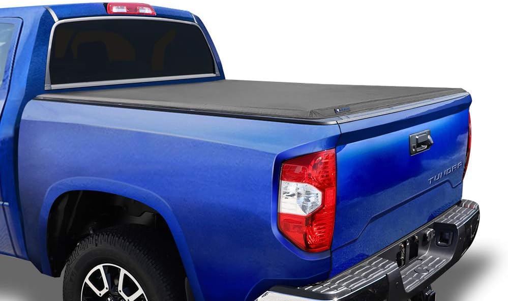 Amazon Com Tyger Auto T3 Soft Tri Fold Truck Bed Tonneau Cover For 2007 2013 Toyota Tundra Fleetside 6 5 Bed Tg Bc3t1033 Automotive