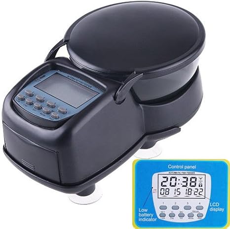 Amazon Com Automatic Fish Feeder Electronic Programmable Portion