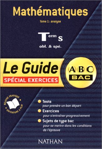 Mathématiques, Term S