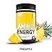Optimum Nutrition Amino Energy - Pre Workout with Green Tea, BCAA, Amino Acids, Keto Friendly, Green Coffee Extract, Energy Powder - Pineapple, 30 Servings