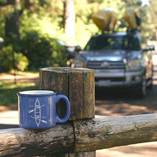 CANOE Coffee Mug - NAVY BLUE - Thumbnail 3