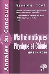 Mathématiques, physique et chimie, MPSI, PCSI