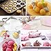 TIANHOO Cookie Scoop Set Stainless Steel Ice Cream Scoop Set Cookie Scoop Set Trigger for Cookie Dough Cake Make 3 Size Upgrade (3 PCS)