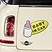 OGIOOGIA1Pc ARTR Baby in Car Baby Safety Sign Car Sticker, Car Decal - Sticker (239)