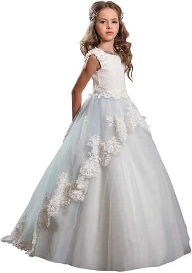 amazon little girl wedding dress