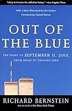 Front cover for the book Out of the Blue: A Narrative of September 11, 2001 by Richard Bernstein
