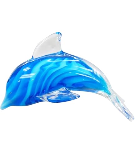 Amazon.com: Chesapeake Bay 68524 Glass Blue Layered Dolphin 6