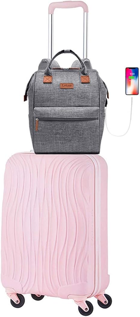 carry on luggage with charging port