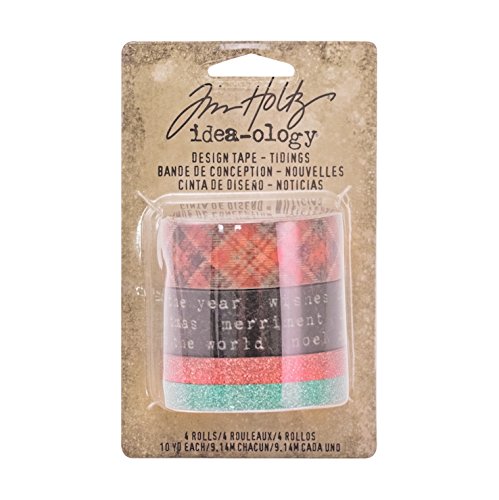 Tim Holtz Idea-ology Design Tape, Tidings, 93343