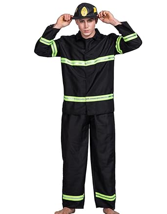 Mens Fireman Costume