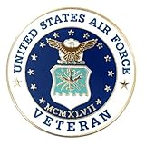 PinMart's U.S. Air Force USAF Veteran Lapel Pin