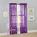 No. 918 Calypso Sheer Voile Rod Pocket Curtain Panel, 59