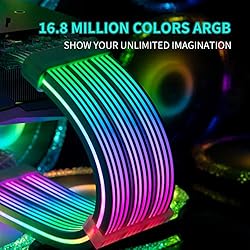 Sirlyr RGB 8 Pin PCIE Cable,3 x 8Pin (6+2) RGB GPU