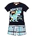 Coralup Little Boys Dinosaur Short Sleeve Set 2 Pcs,18M-6T
