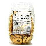 Panificio Colacchio Tarallini with Olive Oil, 8.8 oz (Pack of 2)