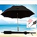 Madewin 30 Inch Real Solar Fan Umbrella Fan Umbrella Recharged By Solar Instead Of Battery Or USB