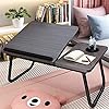 Laptop-Table-Foldable-Lap-Desk-Stand-Adjustable-Laptop-Table-for-Bed-Notebook-Desk-Portable-Notebook-Bed-Tray-Multifunction-Lap-Tablet-with-Cup-Holder Mnkyer Laptop Table Foldable Lap Desk Stand, Adjustable Laptop Table for Bed Notebook Desk Portable Notebook Bed Tray…