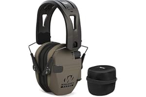 Walker's Game Ear Razor Slim Electronic Lightweight Shooting Hunting Range Hearing Protection Muffs Bundle