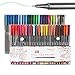 Fineliner Color Pen Set 48 Colors, Magicfly 0.38mm Colored Fine Line Point Markers with Assorted Colors Perfect for Coloring Book and Bullet Journal Art Projects