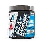 BPI Sports CLA + Carnitine - Conjugated Linoleic Acid - Weight Loss Formula - Metabolism, Performance, Lean Muscle - Caffeine Free - For Men & Women - Rainbow Ice - 50 servings - 12.34 oz