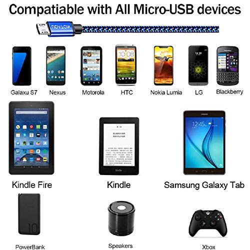 Micro USB Cable 10ft, Android Charger, USB C Cable, 3Pack Extra Long