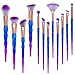 OVERMAL 2017 12PCS Make Up Foundation Eyebrow Eyeliner Blush Cosmetic Concealer Brushes