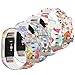 Molitec Bands Compatible for Fitbit Charge 2, Patterns & Special Edition Replacement Bands for Fitbit Charge 2, Women Men, Small, Large
