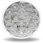 TRUX TLED-4100W Back Up Light, Led, 4", White, 19 Diodes
