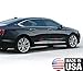 Made in USA! Works with 2014-2019 Chevy Impala Below Body Line Side Molding Accent Trim 1 1/4'' 4PC