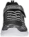 Skechers Kids Rive Athletic Sneaker (Little Kid/Big Kid), Black/Silver, 2 M US Little Kid