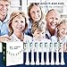 COOLKESI Replacement Toothbrush Heads for Philips Sonicare Electric Toothbrush HX6063/64, 8Pcs Durable Brush Heads Fit Plaque Control,Gum Health,DiamondClean,FlexCare,HealthyWhite,EasyClean,Essence+