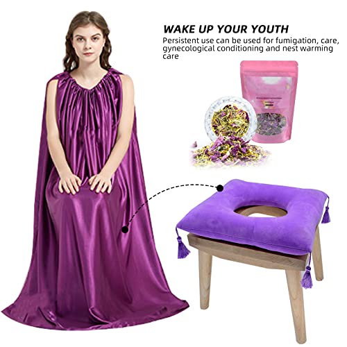 Yoni Steam Seat, Yoni Steam Kit Yoni Steamer Chair, Yoni Steam Seat for Toilet, Wood V Steaming