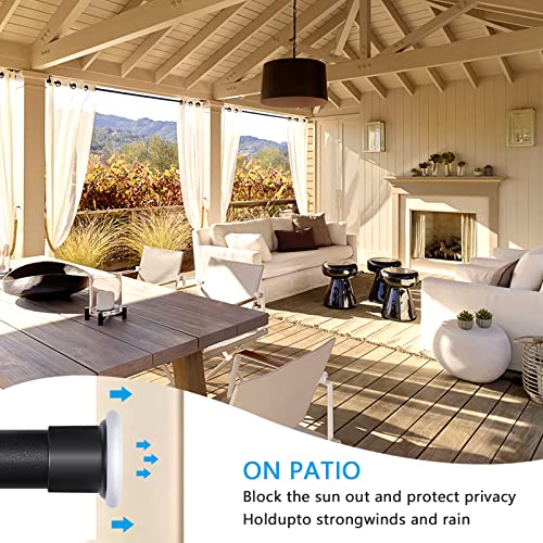 Room Divider Tension Rod Spring Shower Curtain Rods, Windows Rods,No