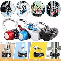 Gym Locker Lock,5 Letter Word Lock,5 Digit
