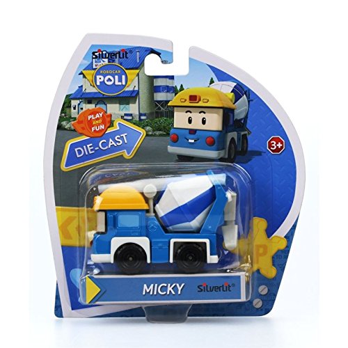 Retrogame Mickey Rocco Giocattoli 83259 - Robocar Poli Diecast