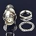 10 Pack CESS BNC Female to Female CCTV Security Camera RF/Coaxial Adapter Connector Coupler Panel Mount