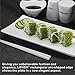 Lifver 10-inch Porcelain Serving Platter/Rectangular Plates, White, Set of 4