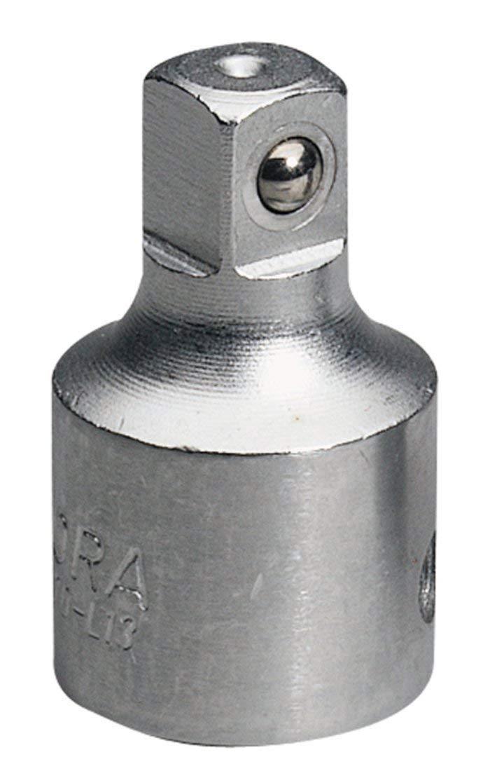 Draper 25531 Elora 1/2(F) x 3/8 (M) Socket Converter, Blue, 4.0 cm*2.1 cm*2.1 cm