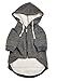 The Adventure Zip Up Dog Hoodie With Velcro Pockets and Adjustable Drawstring Hood - Available in Extra Small to Extra Large. Comfortable & Versatile Winter Dog Clothes By Ellie Dog Wear. (XL)
